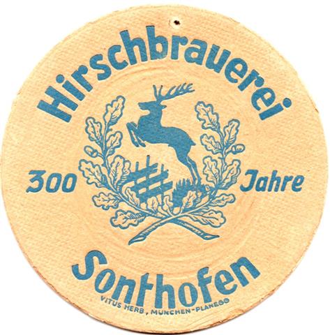sonthofen oa-by hirsch rund 1a (215-300 jahre-blau)